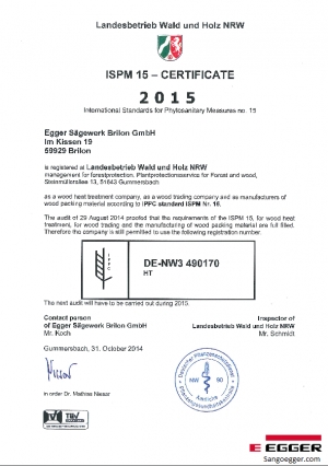 ispm 15   certificate