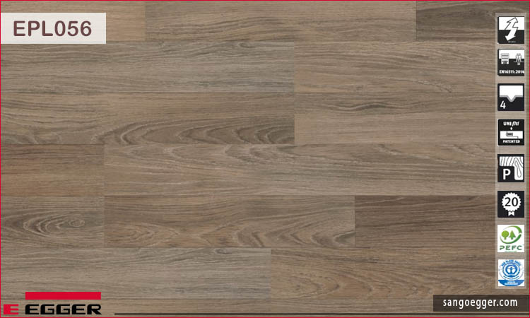 Sàn gỗ Egger Pro EPL056 Dark Admington Oak