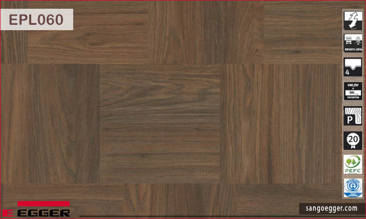 Sàn gỗ Egger Pro KingSize EPL060 Dark Belton Oak